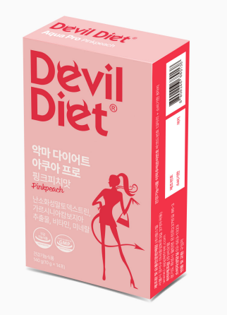 Devil Diet Aqua 7 Peach Flavor
